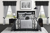 Chic Home Dorian 30 Piece Color Block Comforter Set