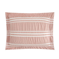Chic-Home-Emma 8 Piece Striped Seersucker Comforter Set-