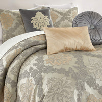 Chic Home Greta 6 Piece Chenille Medallion Comforter Set-