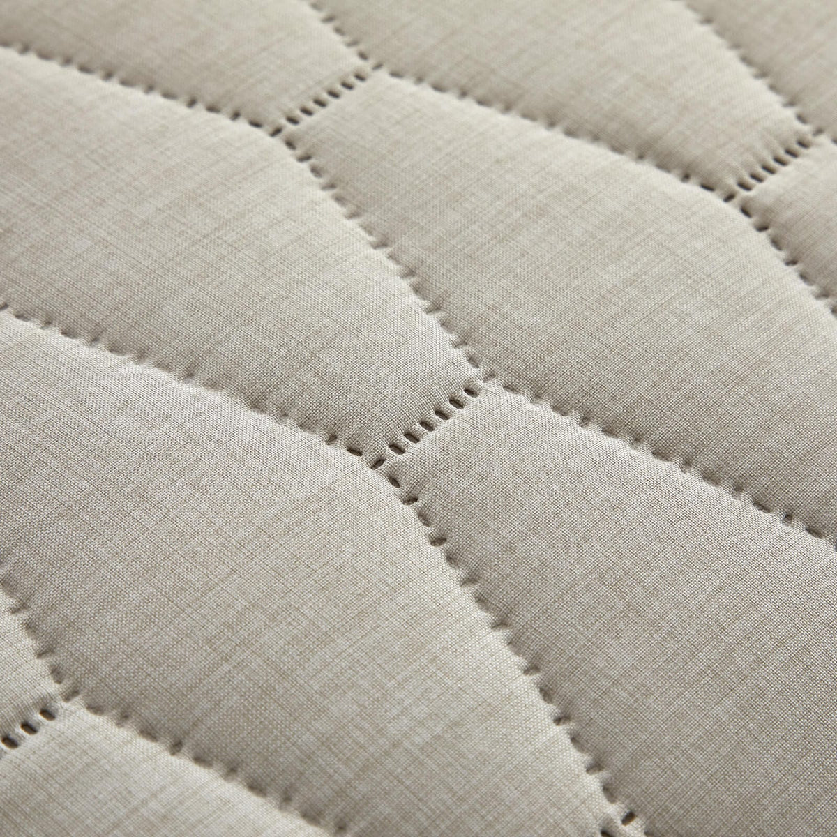 Chic Home Nyla 7 Piece Geometric Quilt Set Beige
