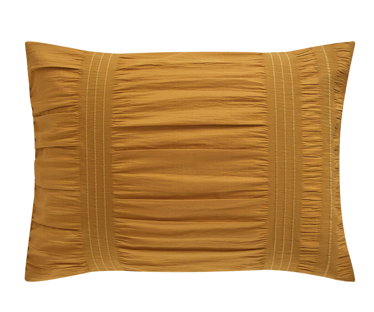 Chic Home Thalia 5 Piece Ruffled Striped Comforter Set-