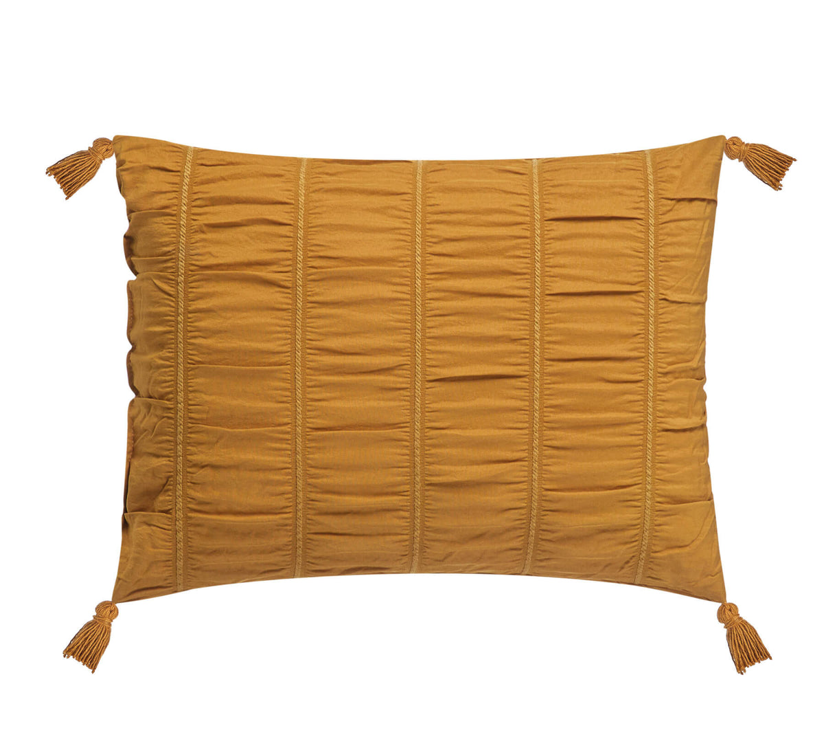 Chic Home Thalia 5 Piece Ruffled Striped Comforter Set-