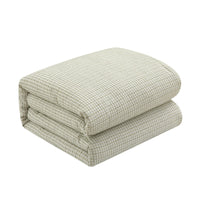 Chic-Home-Willa 5 Piece Waffle Texture Comforter Set-