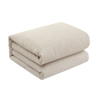 Chic-Home-Willa 9 Piece Waffle Texture Comforter Set-