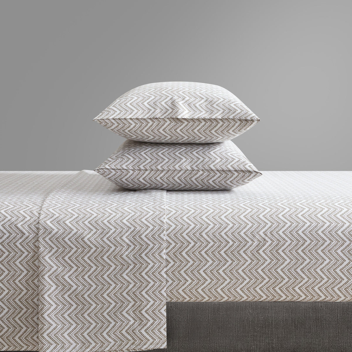Chic Home Alaina 4 Piece Chevron Design Sheet Set