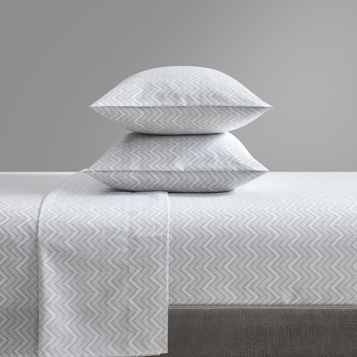 Chic Home Alaina 4 Piece Chevron Design Sheet Set