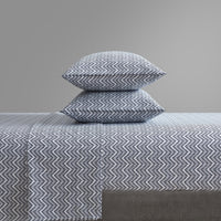 Chic Home Alaina 4 Piece Chevron Design Sheet Set