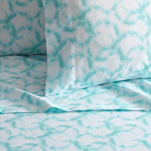 Chic Home Amira 4 Piece Watercolor Print Sheet Set