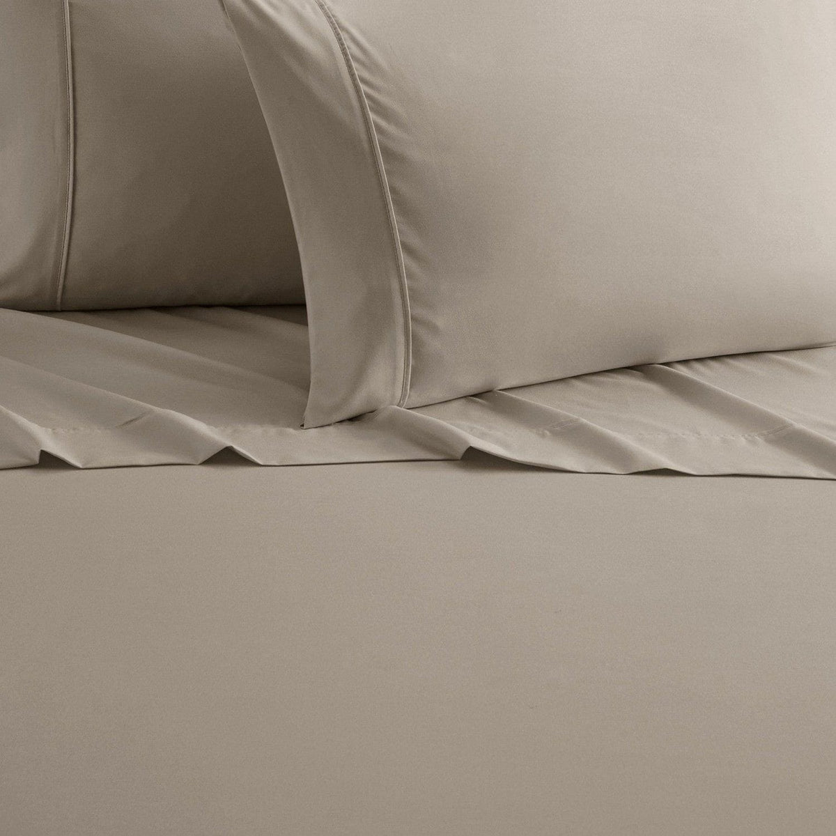 Chic Home Ashton 4 Piece Piping Flange Edge Sheet Set