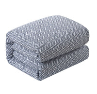 Chic Home Blaine 3 Piece Chevron Duvet Cover Set