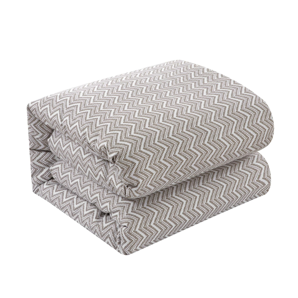 Chic Home Blaine 3 Piece Chevron Duvet Cover Set