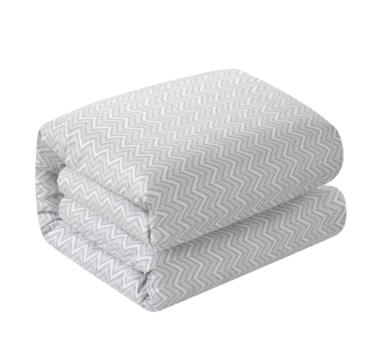 Chic Home Blaine 7 Piece Chevron Duvet Cover Set