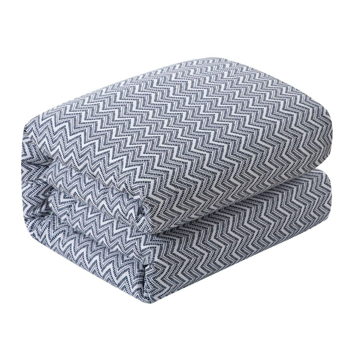 Chic Home Blaine 7 Piece Chevron Duvet Cover Set