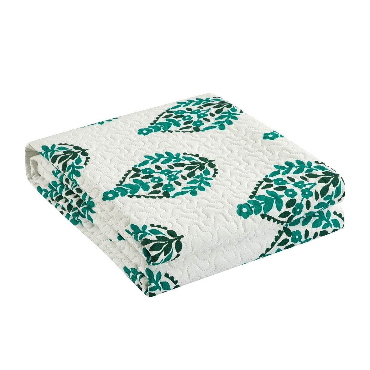 Chic Home Breana 3 Piece Floral Medallion Print Quilt Set
