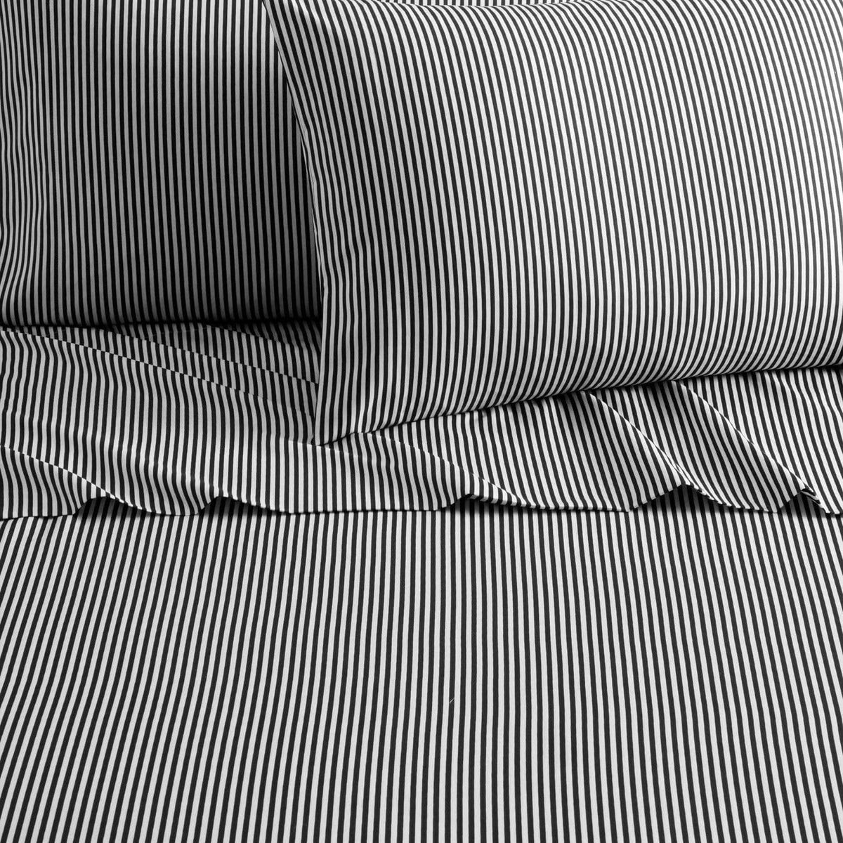 Chic Home Brooke 4 Piece Striped Sheet Set