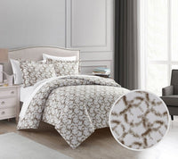 Chic Home Chrisley 3 Piece Watercolor Duvet Cover Set