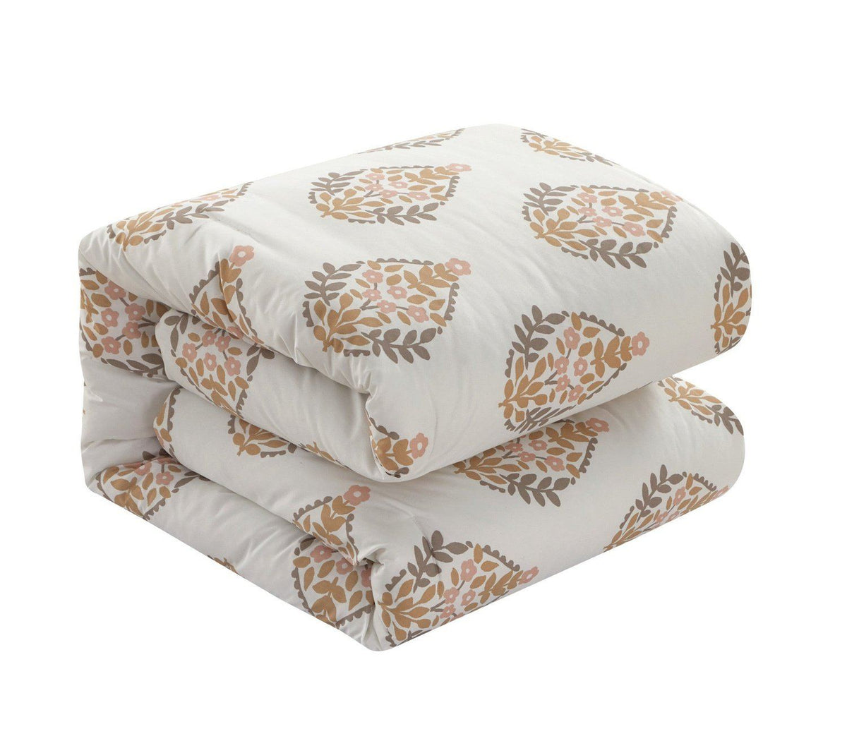 Chic Home Clarissa 8 Piece Floral Medallion Print Comforter Set