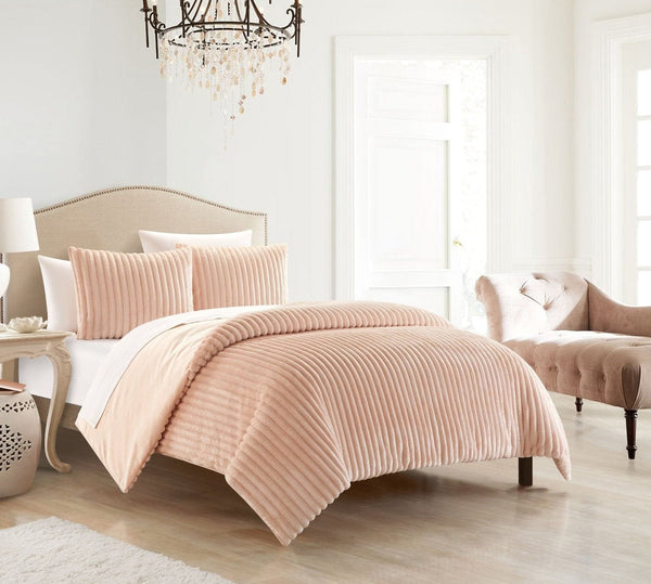 Chic Home Fargo 3 Piece Microplush Comforter Set
