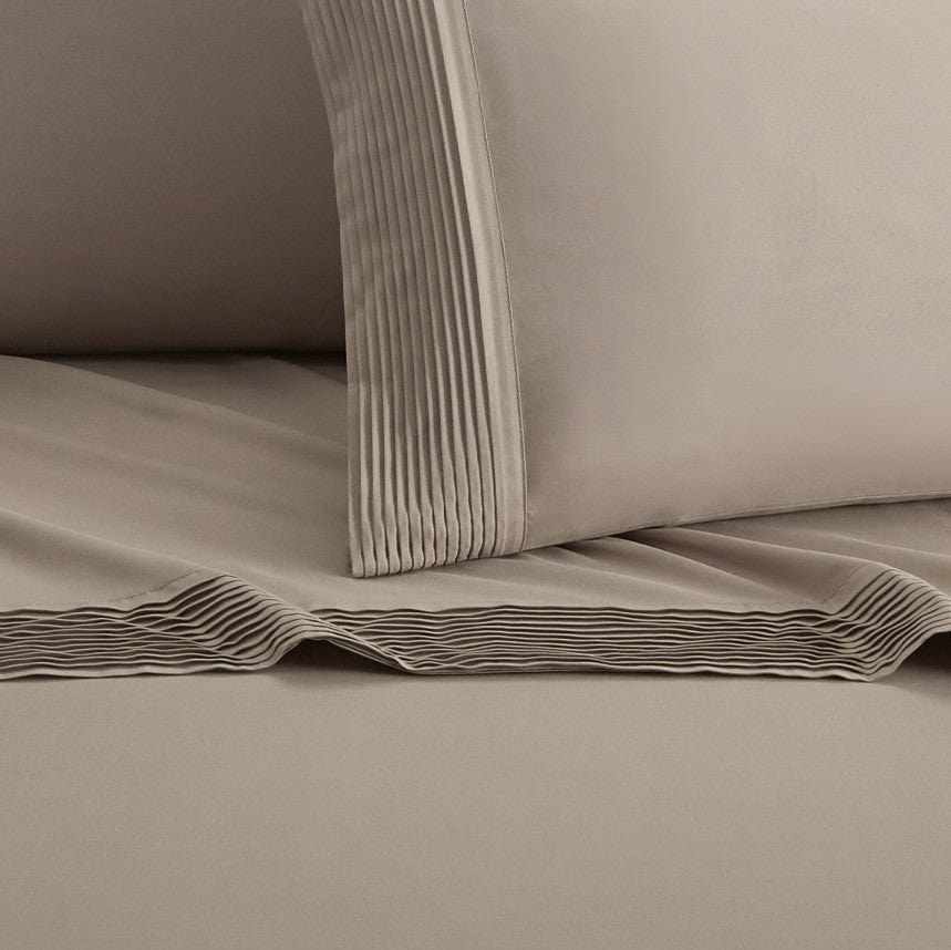 Chic Home Harley 4 Piece Pleated Sheet Set