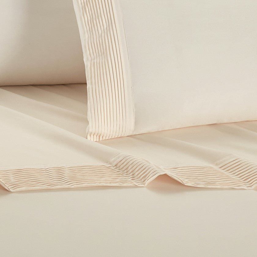 Chic Home Harley 4 Piece Pleated Sheet Set