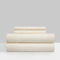 Chic Home Harley 4 Piece Pleated Sheet Set Beige