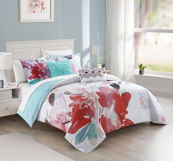 Chic Home Waldorf 9 Piece Reversible Comforter Set