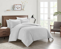 Chic Home Wesley 7 Piece Striped Duvet Cover Set