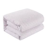 Chic Home Wesley 7 Piece Striped Duvet Cover Set