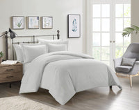 Chic Home Wesley 7 Piece Striped Duvet Cover Set