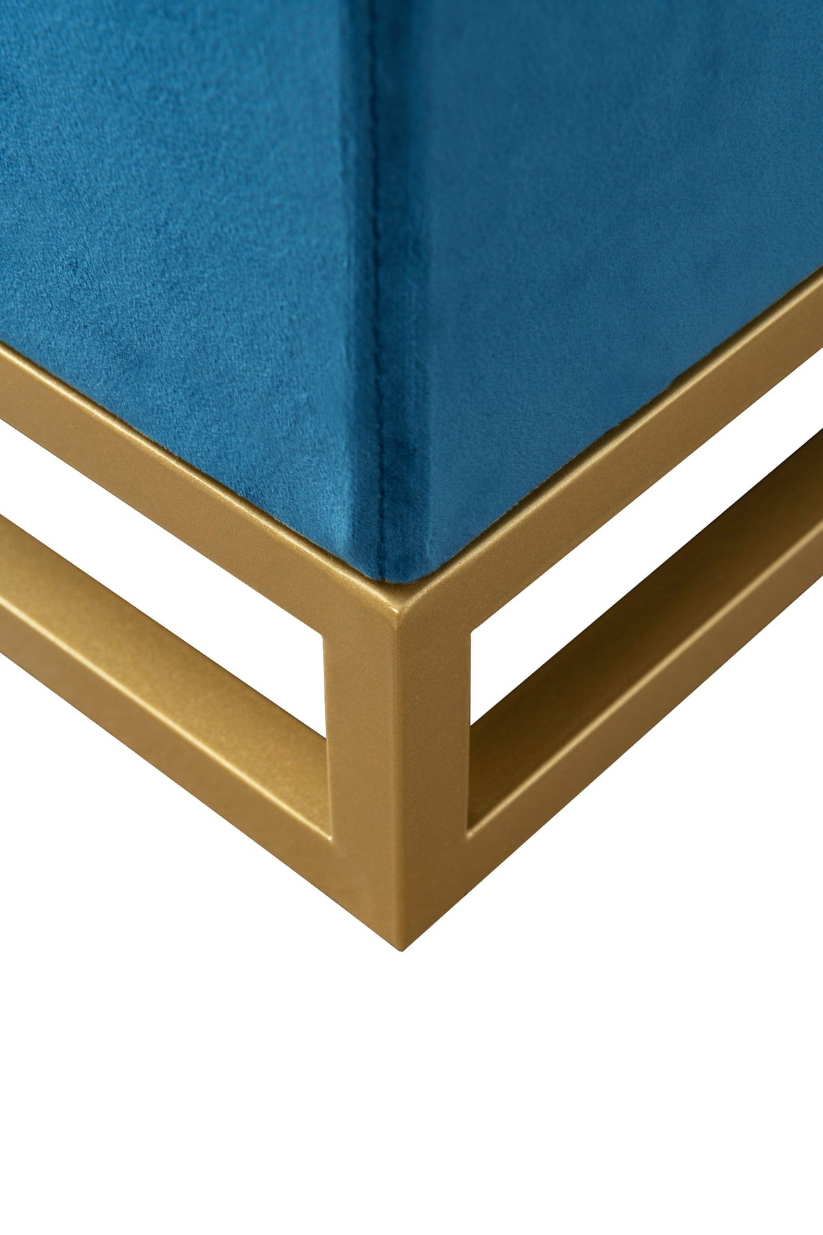 Iconic Home Adeline Velvet Storage Ottoman