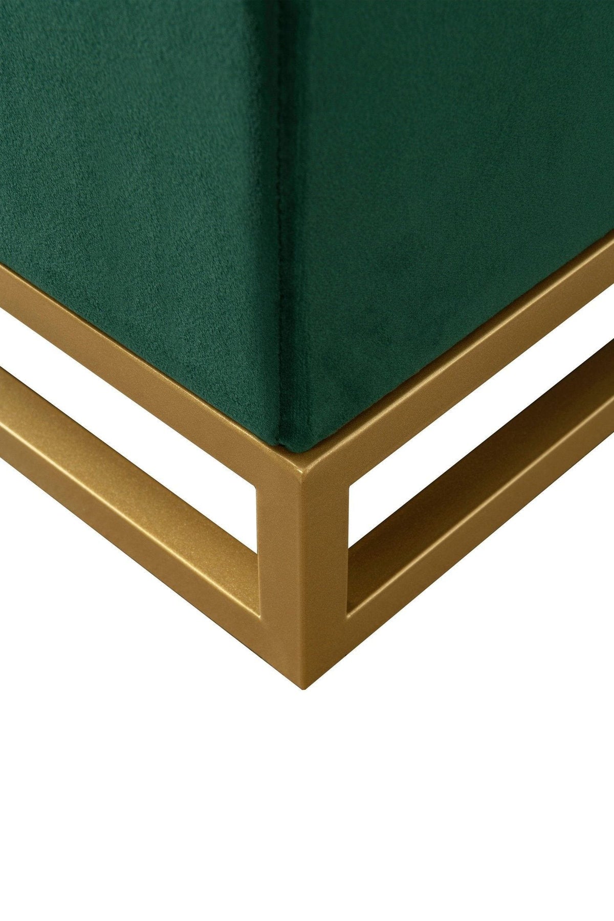 Iconic Home Adeline Velvet Storage Ottoman