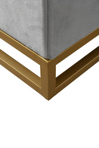 Iconic Home Kadiri Velvet Storage Bench