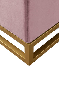 Iconic Home Kadiri Velvet Storage Bench