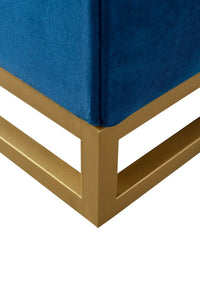 Iconic Home Kadiri Velvet Storage Bench
