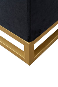 Iconic Home Kadiri Velvet Storage Bench