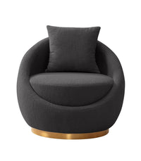 Iconic Home St Barts Shearling Accent Chair