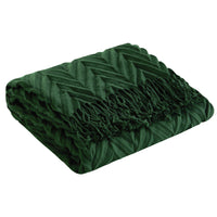 NY&C Home Foremost Ruched Throw Blanket