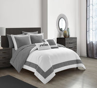 NY&C Home Gibson 9 Piece Hotel Collection Comforter