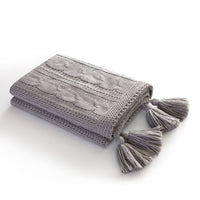 NY&C Home Jorja Knitted Throw Blanket