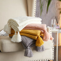 NY&C Home Jorja Knitted Throw Blanket