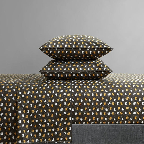 NY&C Home Laroi 4 Piece Elephant Print Sheet Set