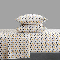 NY&C Home Laroi 4 Piece Elephant Print Sheet Set