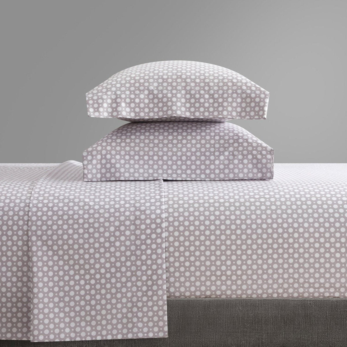 NY&C Home Rylie 4 Piece Polka Dot Sheet Set
