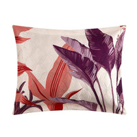 NY&C Home Trident 3 Piece Floral Quilt Set