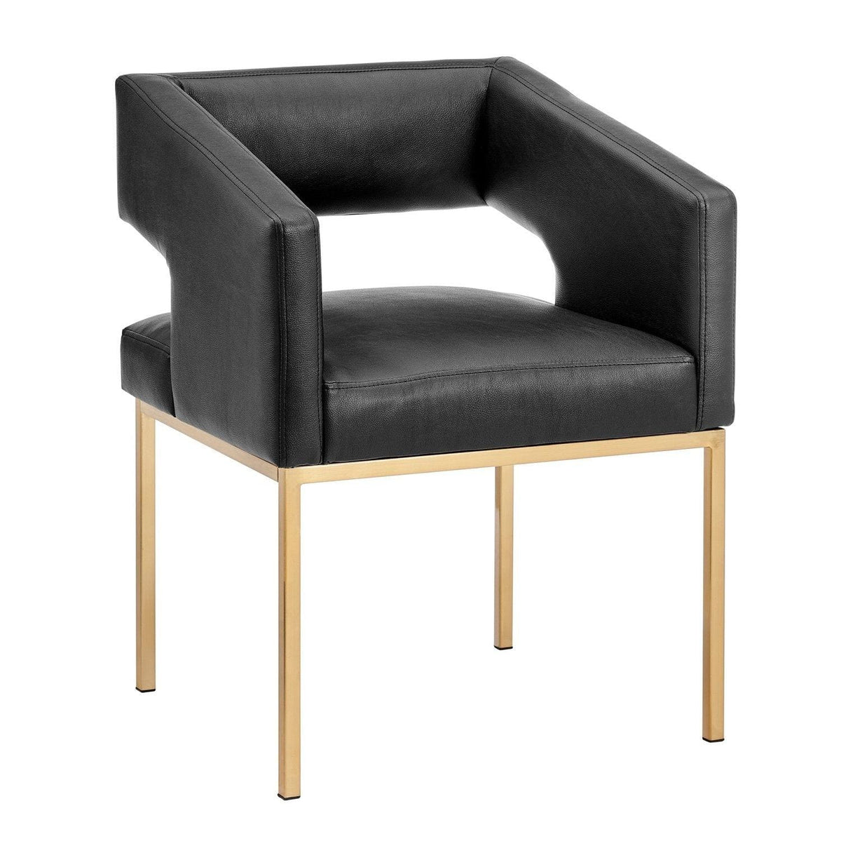 Iconic Home Roma Faux Leather Dining Chair