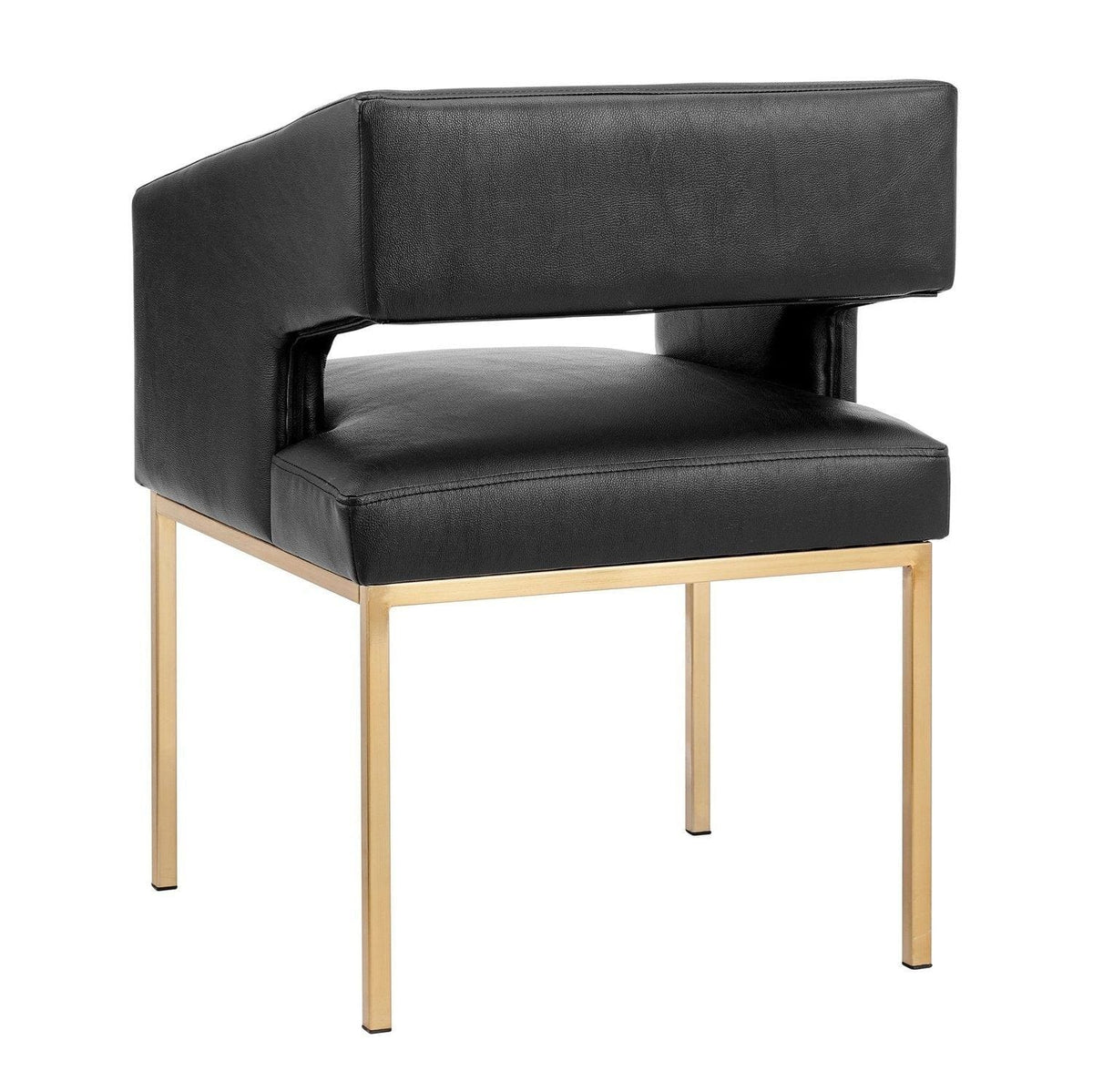 Iconic Home Roma Faux Leather Dining Chair