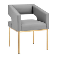 Iconic Home Roma Faux Leather Dining Chair