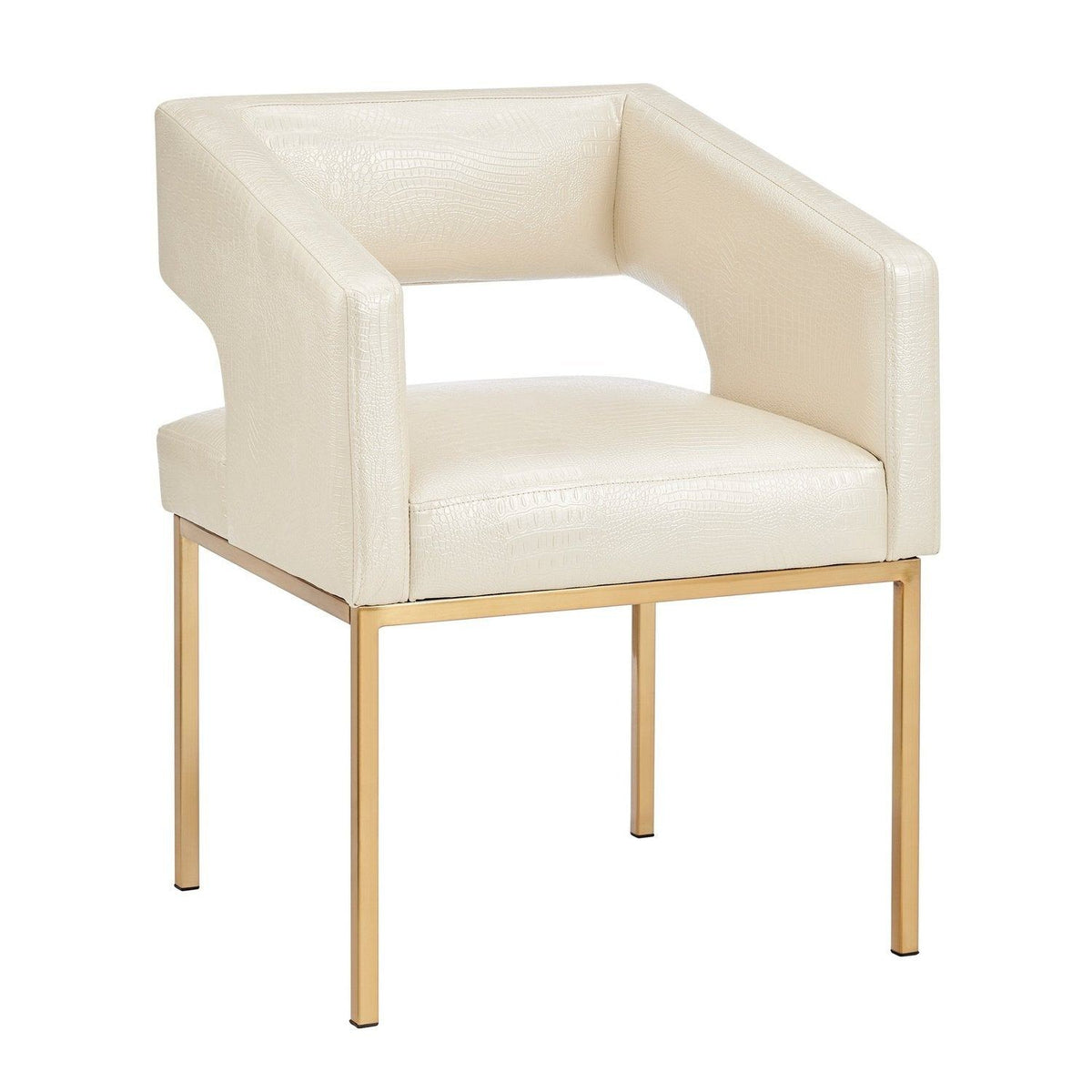 Iconic Home Roma Faux Leather Dining Chair