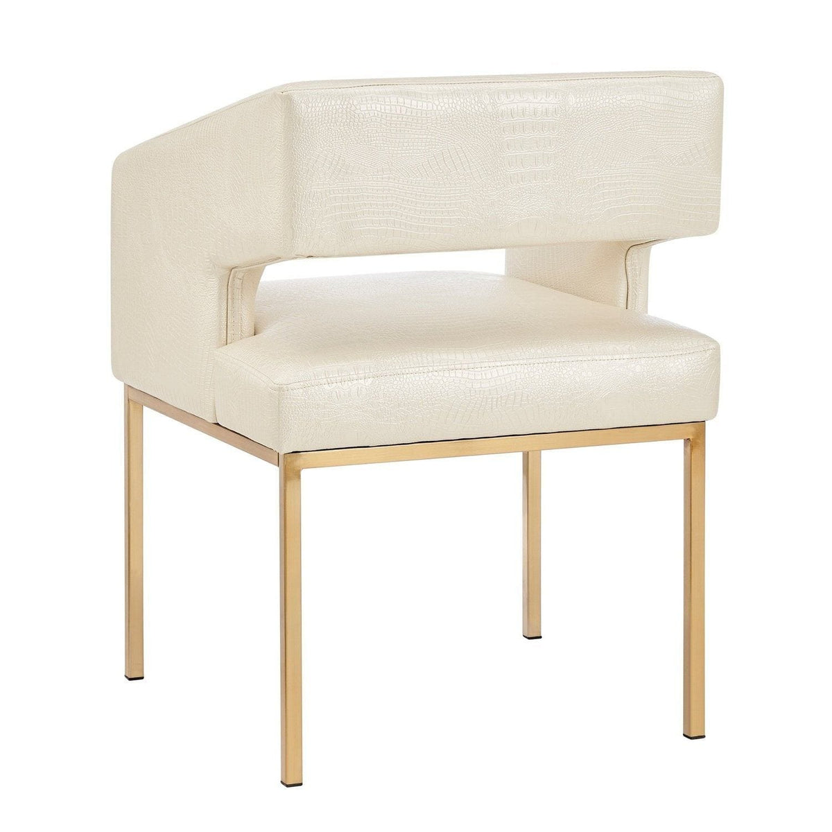 Iconic Home Roma Faux Leather Dining Chair