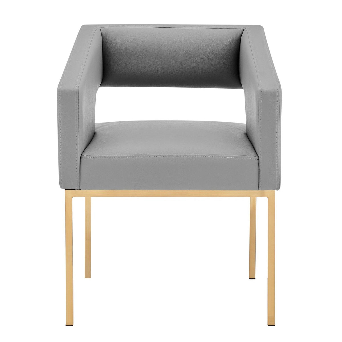 Iconic Home Roma Faux Leather Dining Chair